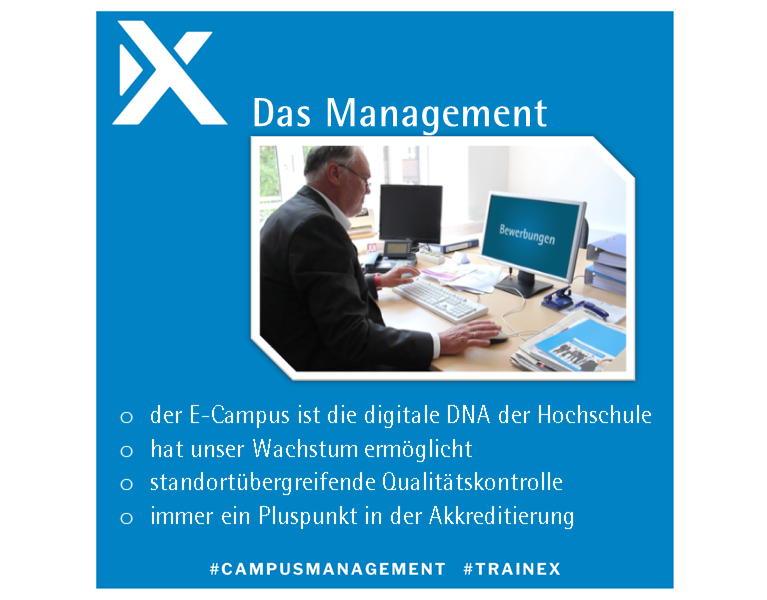 Kundenstimme Management, Campus Management System TraiNex